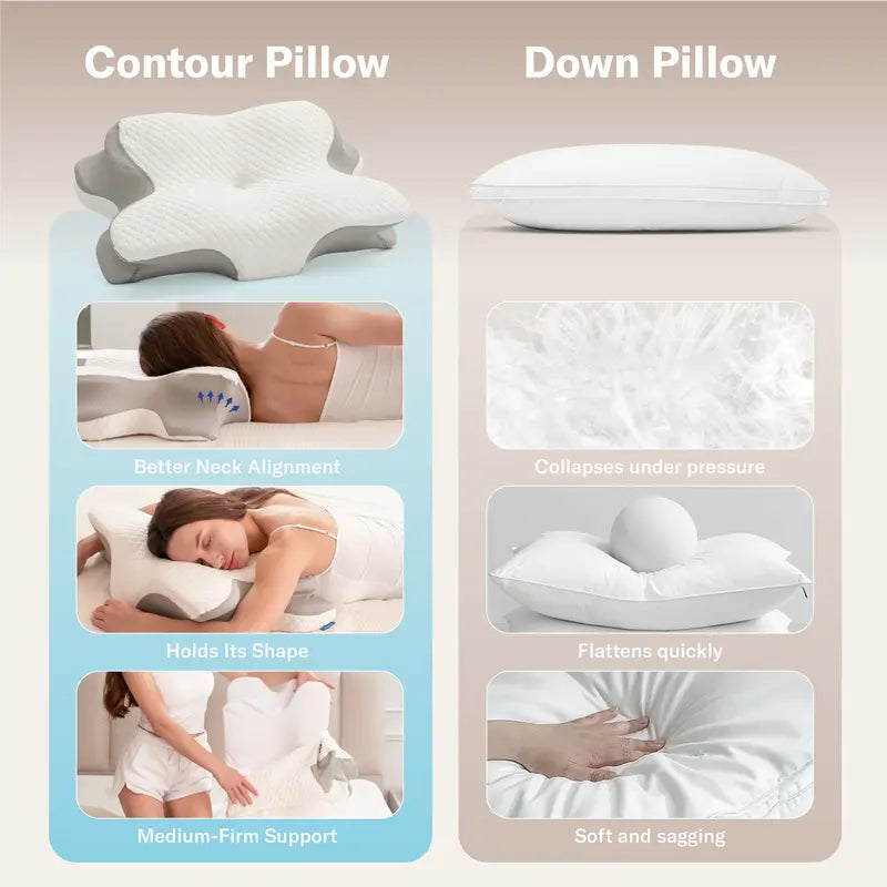 Butterfly Cervical Pillow for Pain Relief