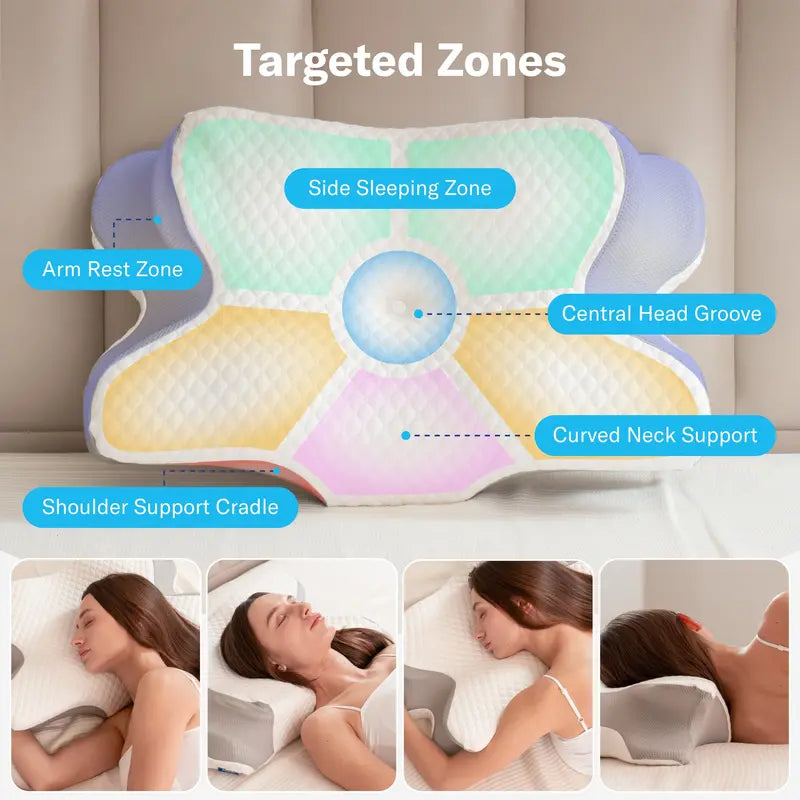 Butterfly Cervical Pillow for Pain Relief